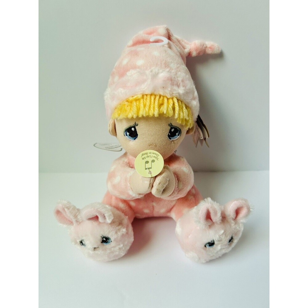 Aurora Precious Moments 8" Praying Plush Doll Talking Girl Gift Tested*